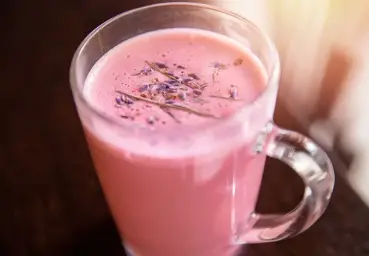 Pink Lavender Plant Tea
