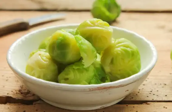 blanch brussel sprouts