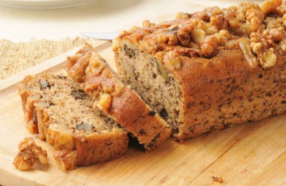 Banana Bread Without Baking Soda or Powder