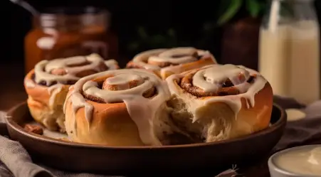 What Icing Goes On Cinnamon Rolls?