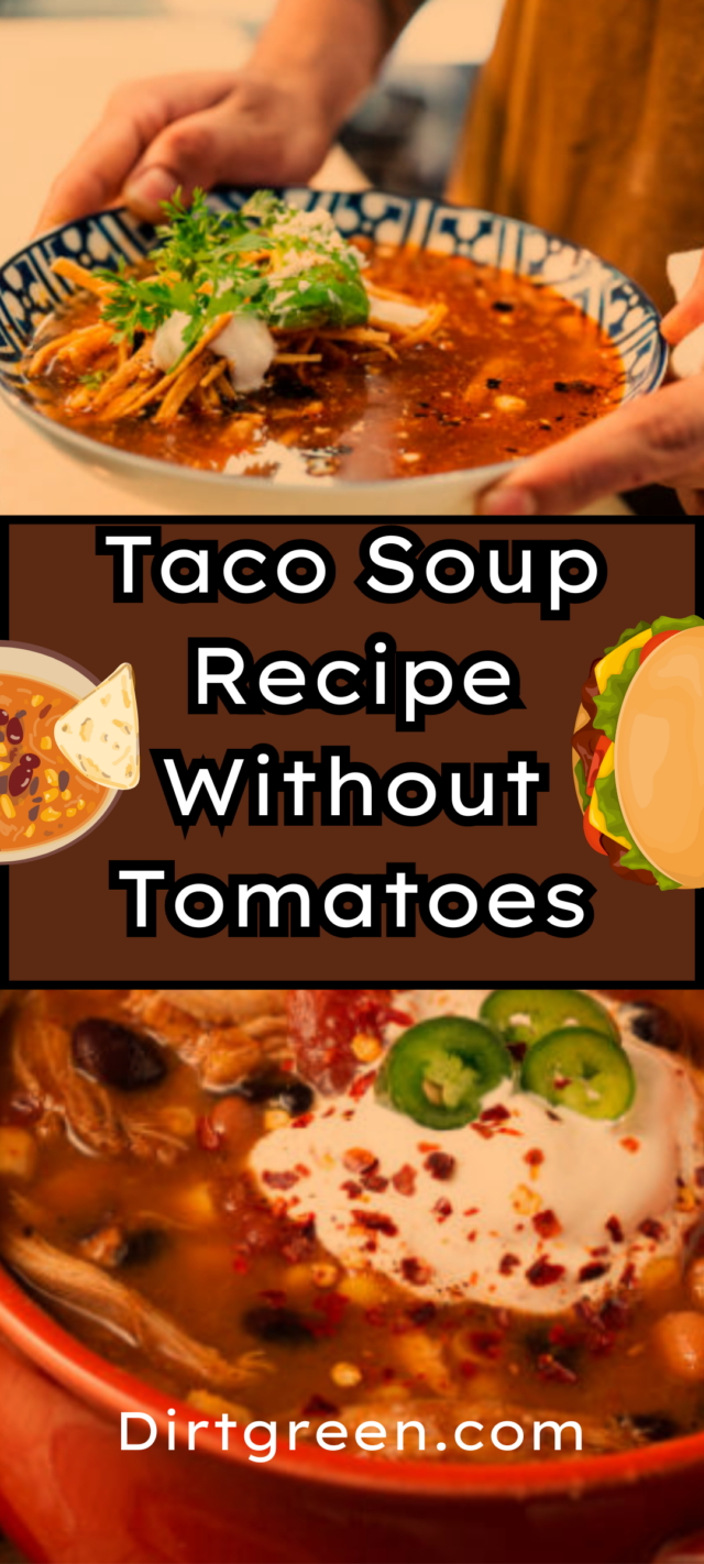 Taco Soup Recipe Without Tomatoes