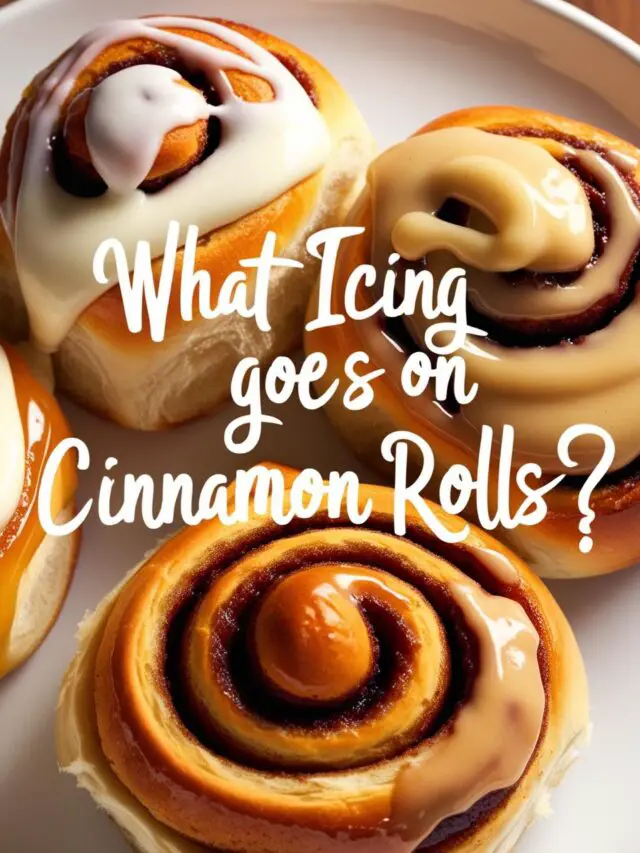 What Icing Goes On Cinnamon Rolls?