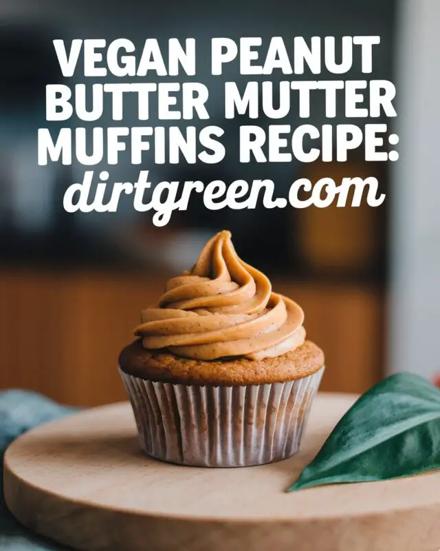 Vegan Peanut Butter Muffin Recipe