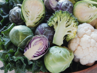 Brussels Sprouts and Broccoli
