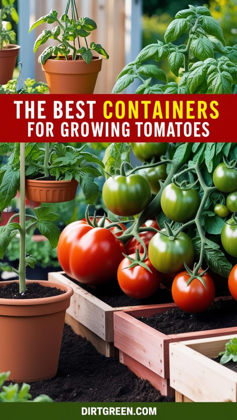 The Best Containers for Growing Tomatoes