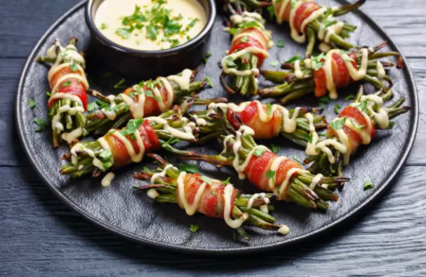 Bacon-Wrapped Green Bean Bundles