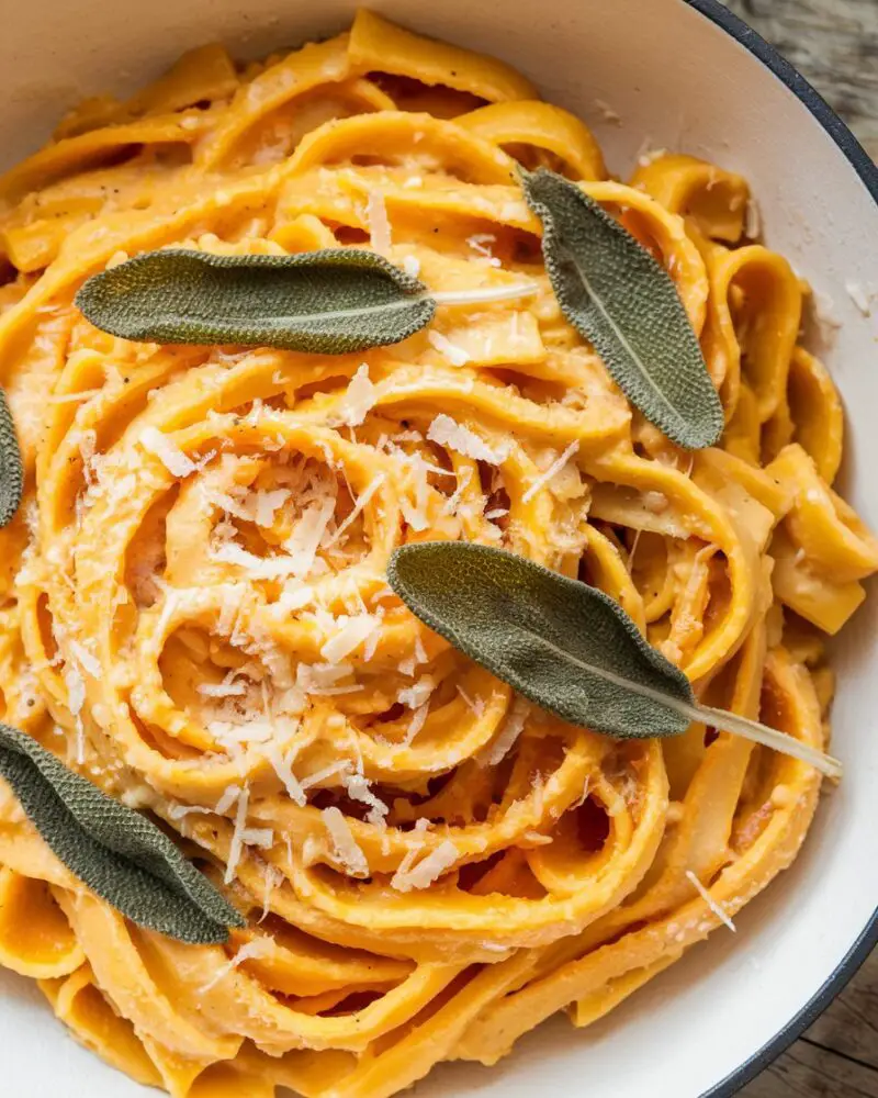 Butternut Squash Pasta with Sage Butter