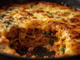 Butternut Squash & Spinach Lasagna