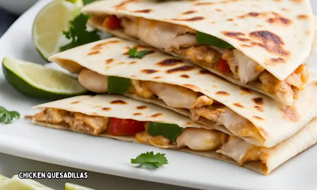 Chicken Quesadillas