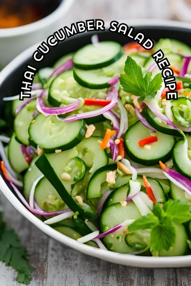 Thai Cucumber Salad Recipe