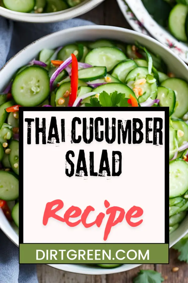 Thai Cucumber Salad Recipe