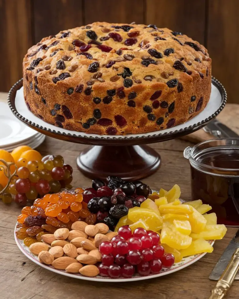 Christmas Fruit Cake Recipe