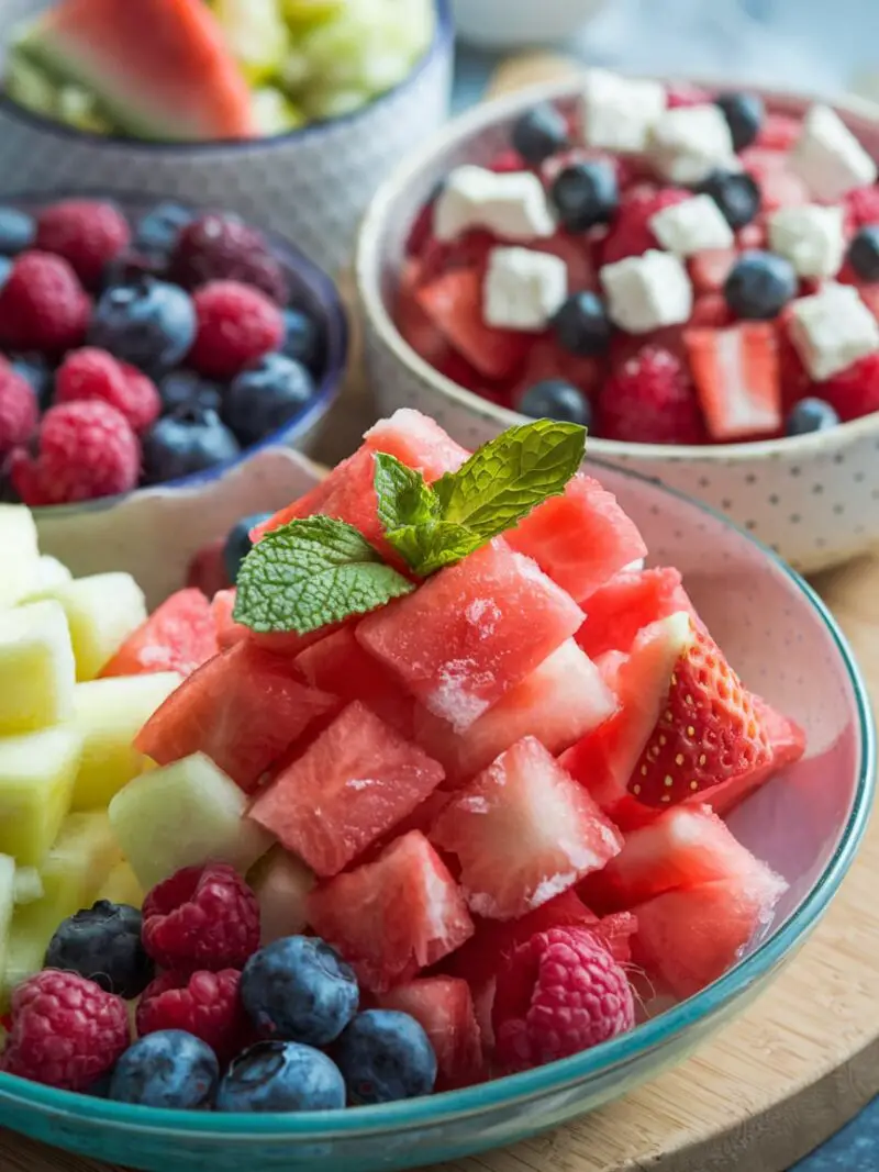 Frozen Fruit Dishes Recipe