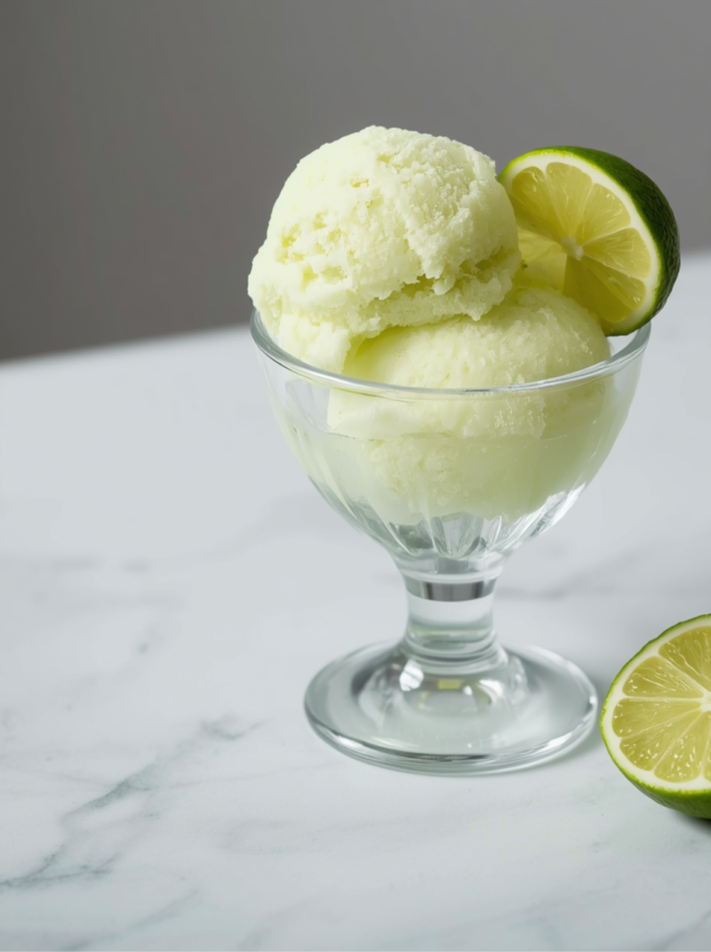 Lime Sorbet Ice Cream