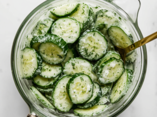 Creamy Cucumber Salad Dressing Recipe
