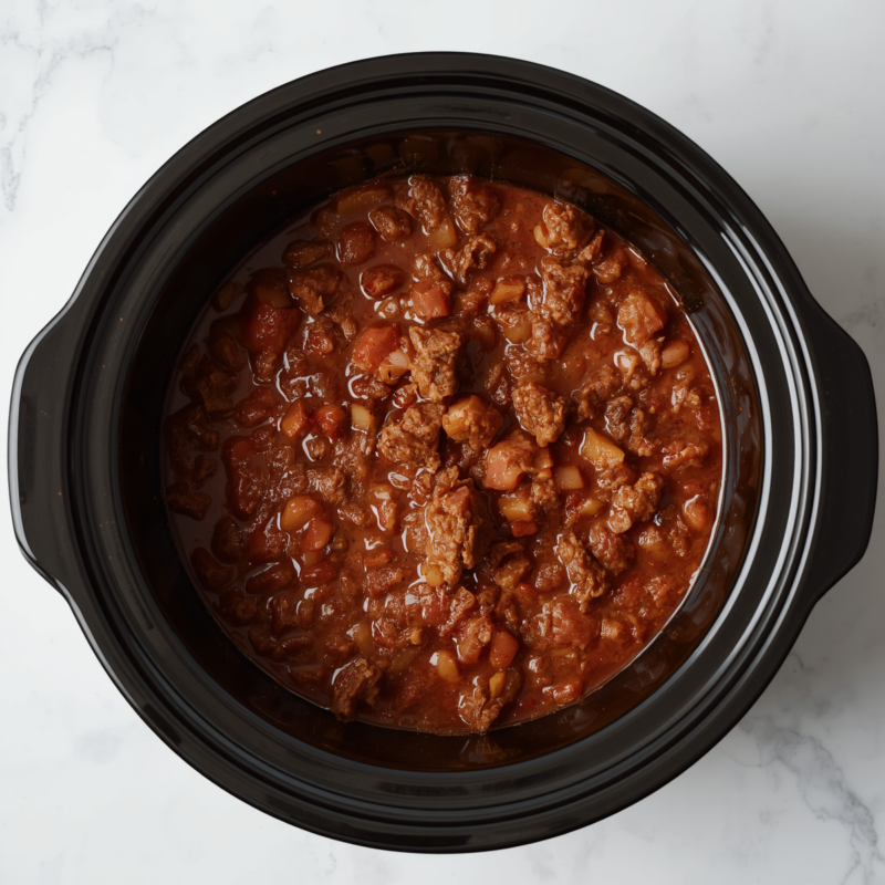 Easy Crockpot Chili Recipe