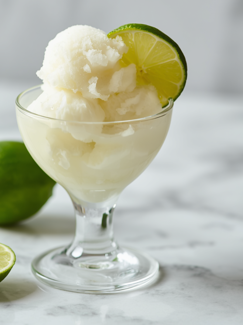 Lime Sorbet Ice Cream