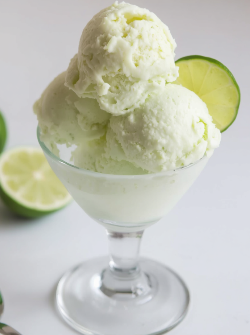 Lime Sorbet Ice Cream
