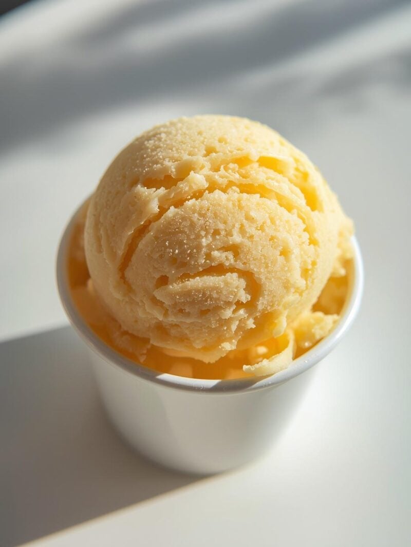Creamy Coconut Mango Ice Cream