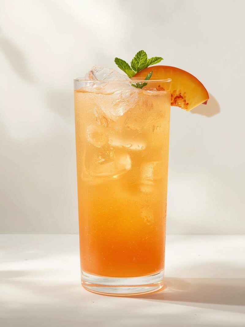 Ginger Peach Sparkler
