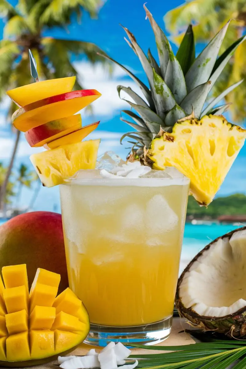 Tropical Mango Pineapple Splash