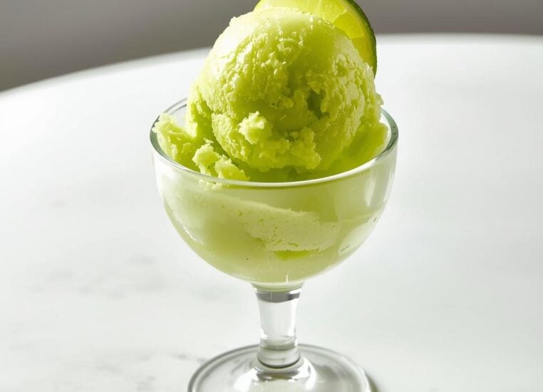 Lime Sorbet Ice Cream Recipe Treat