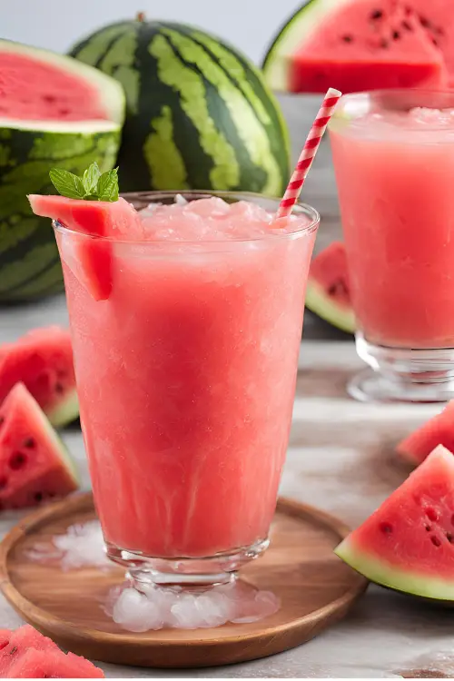 Refreshing Watermelon Slush