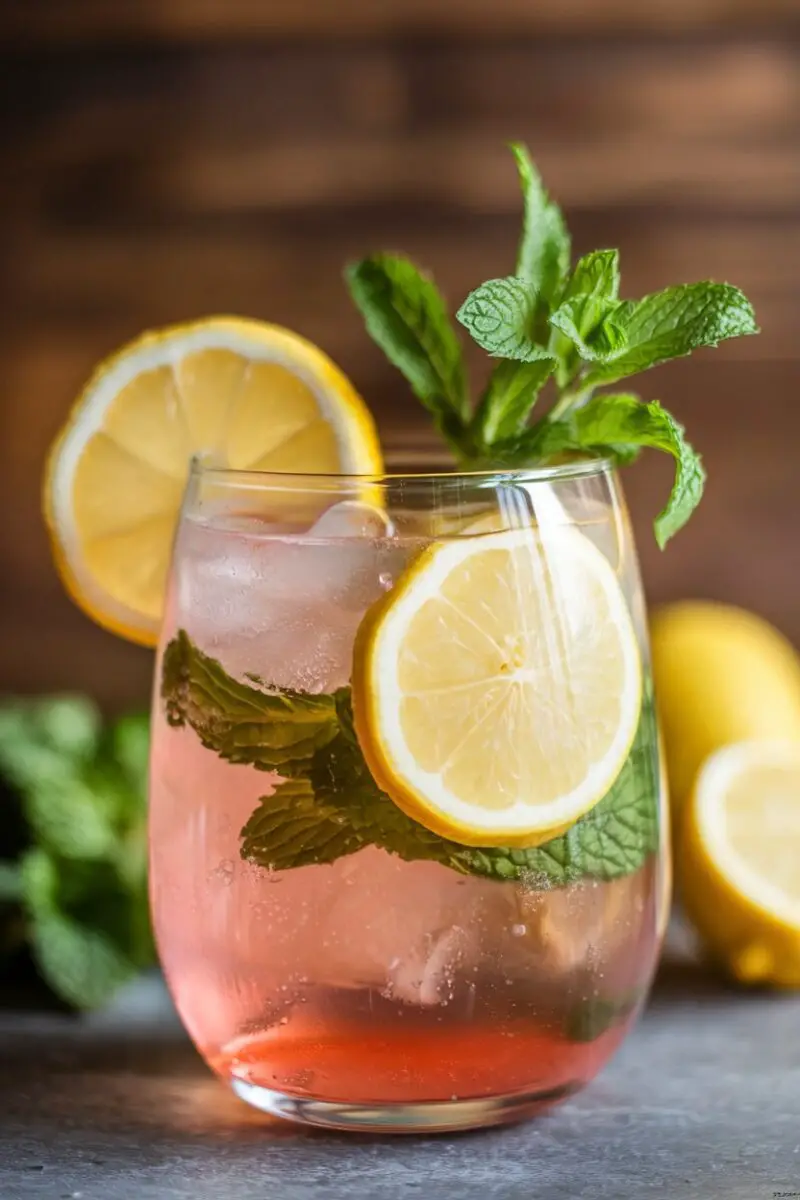 Classic Lemon Mint Cooler