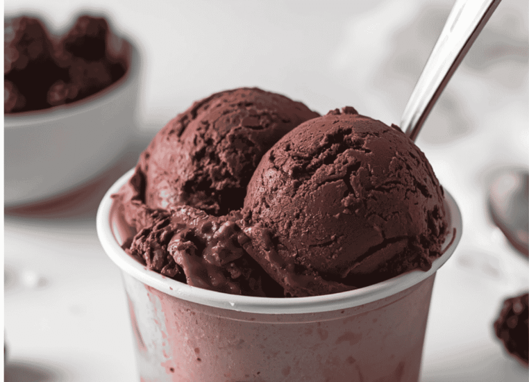 Black Berry Chocolate Ice Cream