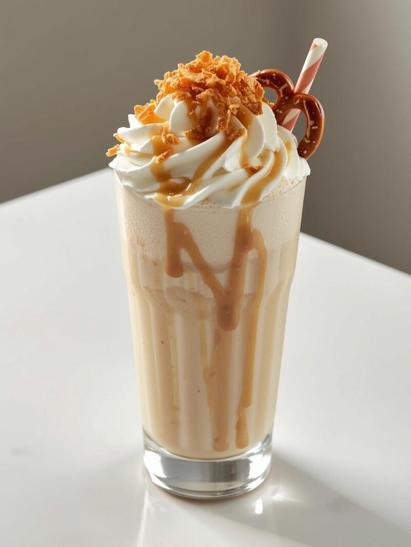 Salted Caramel Pretzel Shake