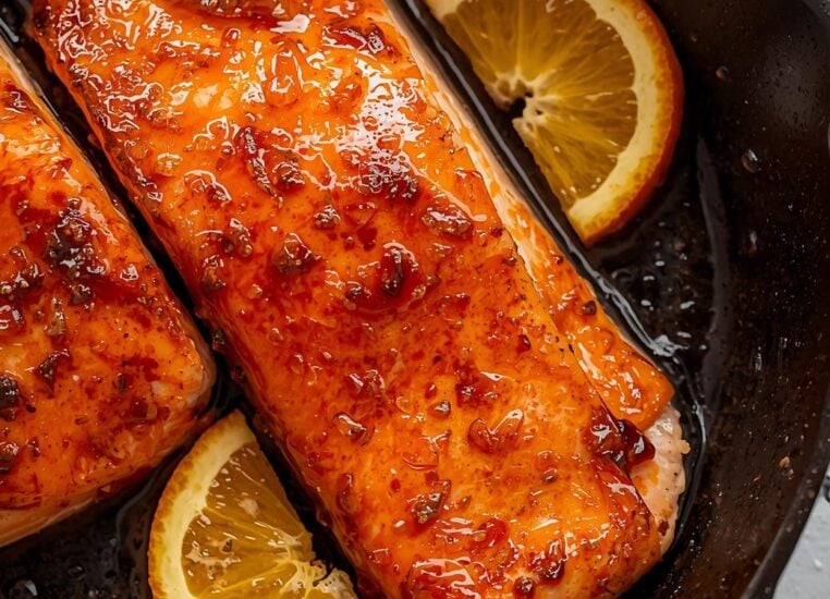Orange Glazed Salmon Recipe for Dinner