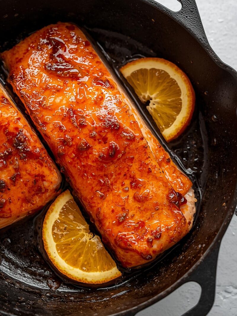 Orange Glazed Salmon Recipe for Dinner