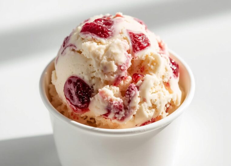 Cherry Cheesecake Ice Cream