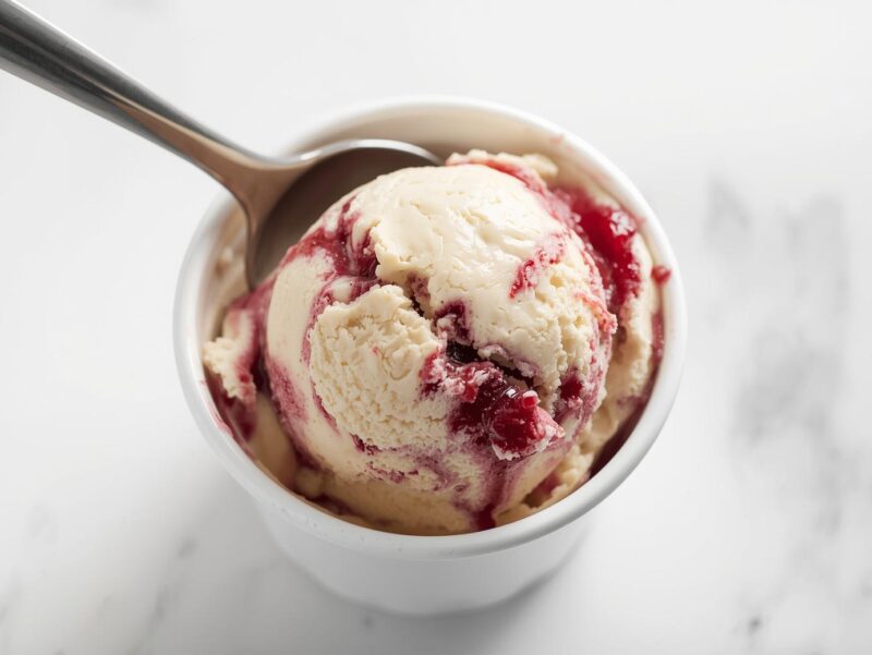  Cherry Cheesecake Ice Cream