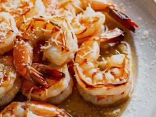 Easy Garlic Shrimp With Parmesan