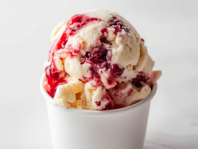  Cherry Cheesecake Ice Cream