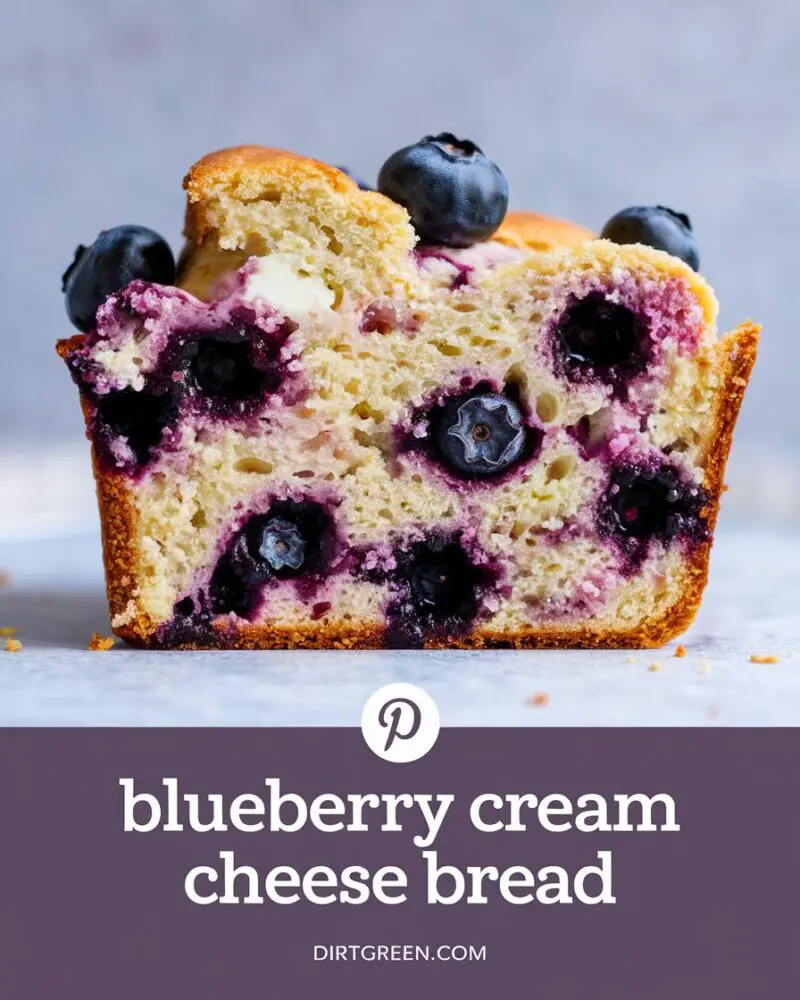 Blueberry Cream Cheese Bread