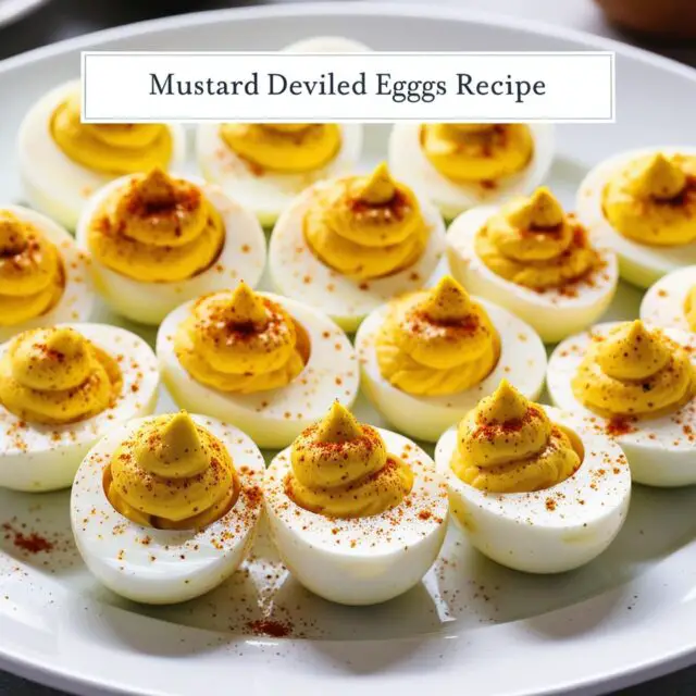 Mustard Deviled Eggs Recipe