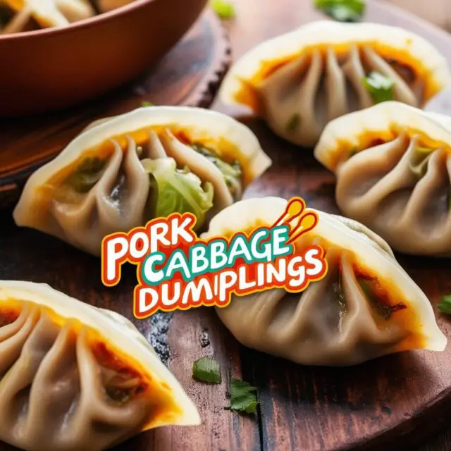 Pork Cabbage Dumplings