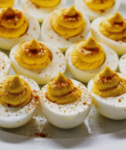 Honey Mustard Deviled Eggs Recipe