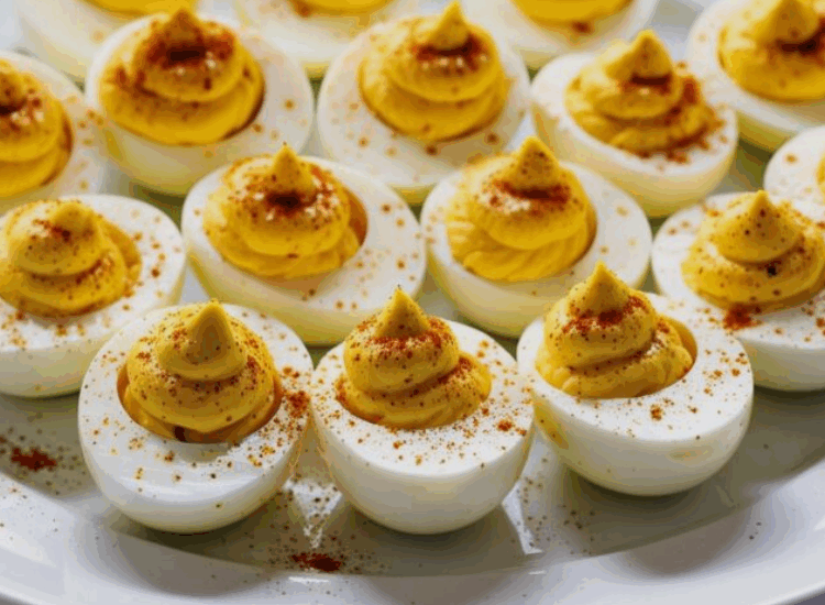 Honey Mustard Deviled Eggs Recipe