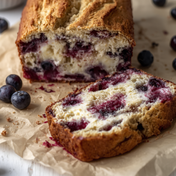 Blueberry Cream Cheese Bread Recipe