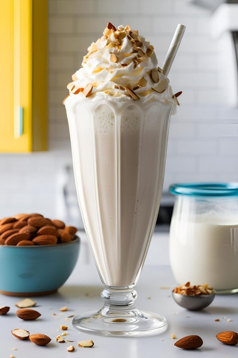 Toasted Almond Milkshake