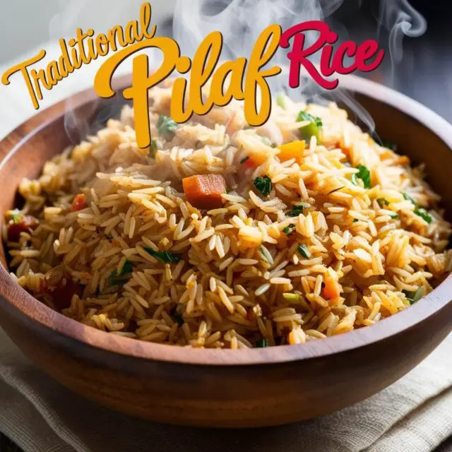 Traditional Pilaf Rice Recipe