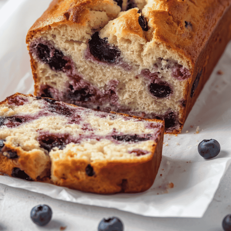 Blueberry Cream Cheese Bread Recipe