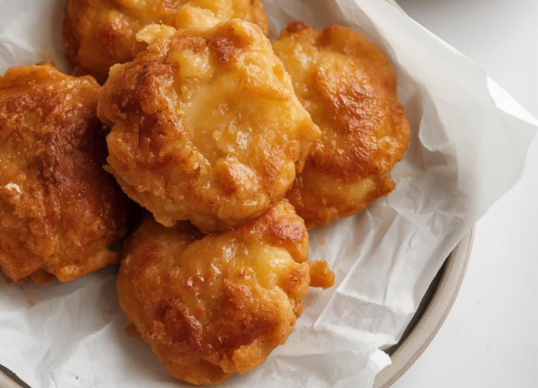 Fresh Peach Fritters Recipe