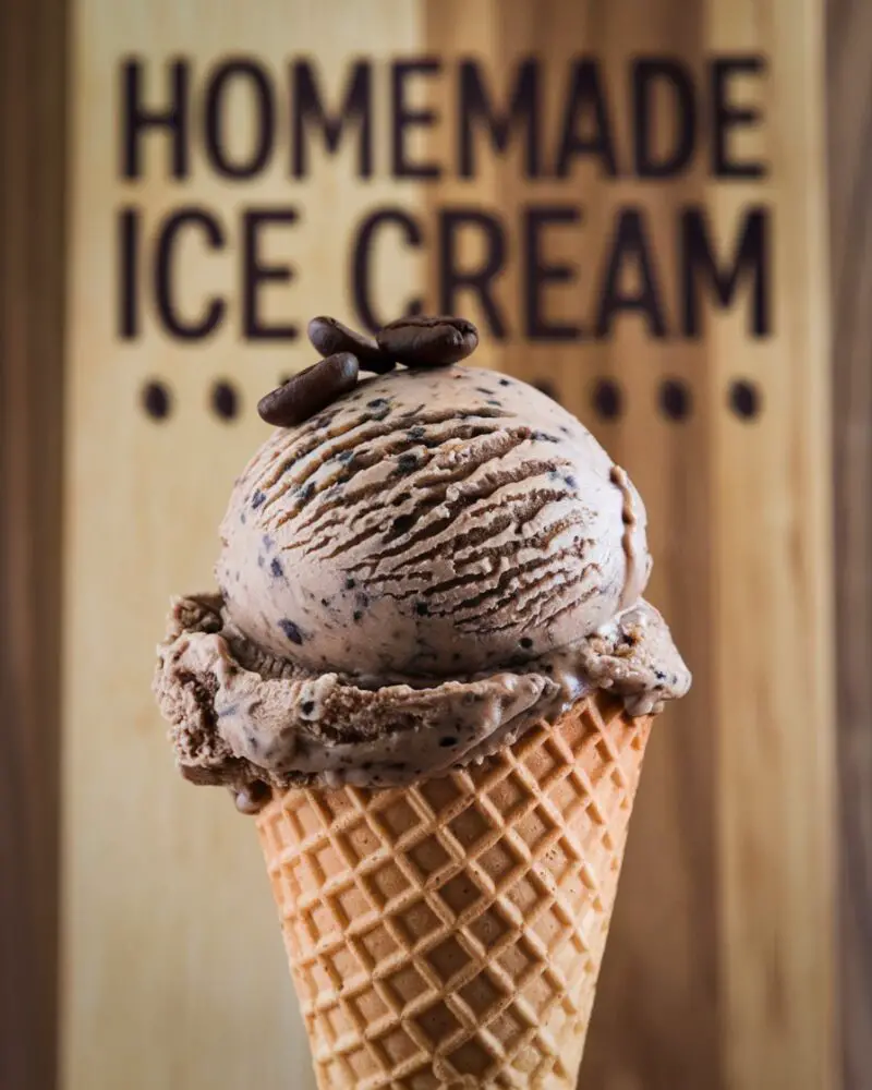 Homemade Coffee Ice Cream