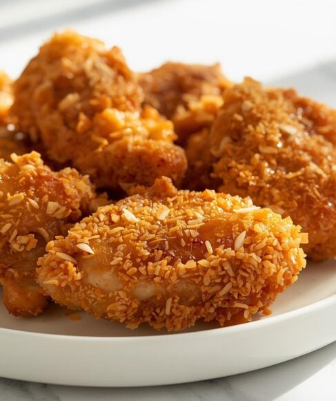 Hawaiian Crispy Garlic Chicken