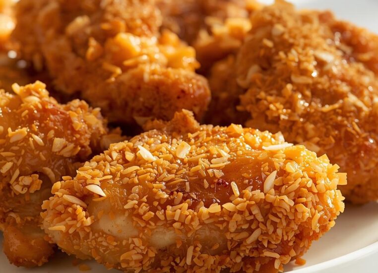 Hawaiian Crispy Garlic Chicken