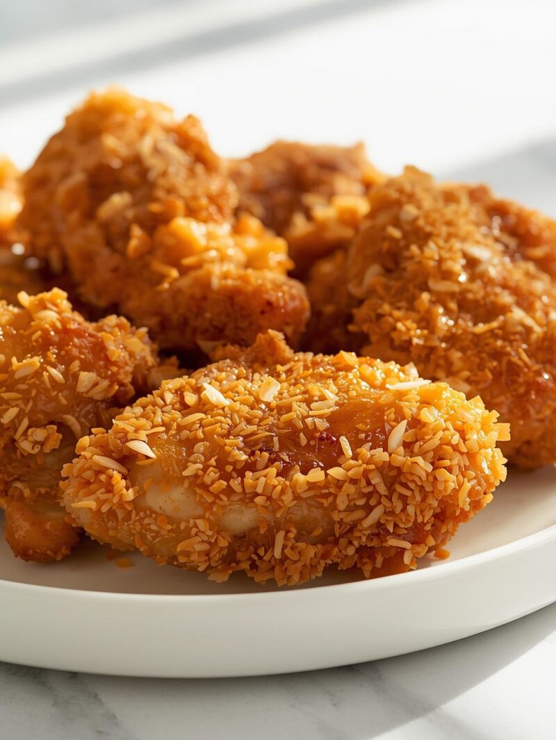 Hawaiian Crispy Garlic Chicken